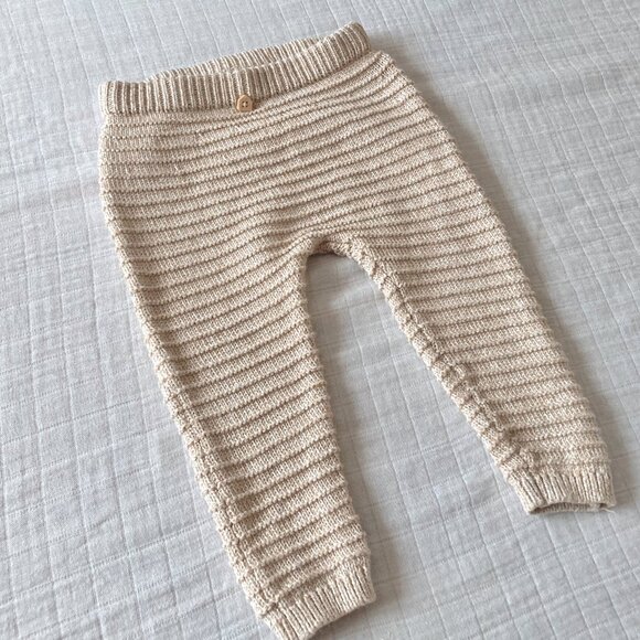 Organic Cotton Unisex Baby Winter Knit Set 3-6M - Picture 7 of 7
